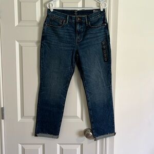 NWT J.Crew Factory women’s Slim boyfriend Jean in all-day stretch 29